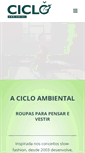 Mobile Screenshot of cicloambiental.com